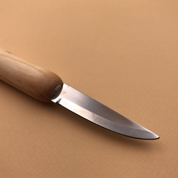 Couteau à champignon avec brosse et cordon