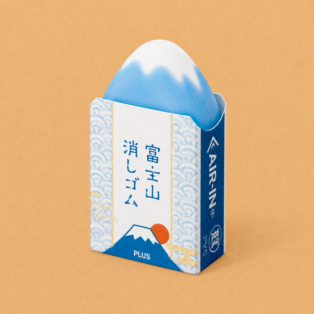 Gomme fantaisie mont fuji san japon