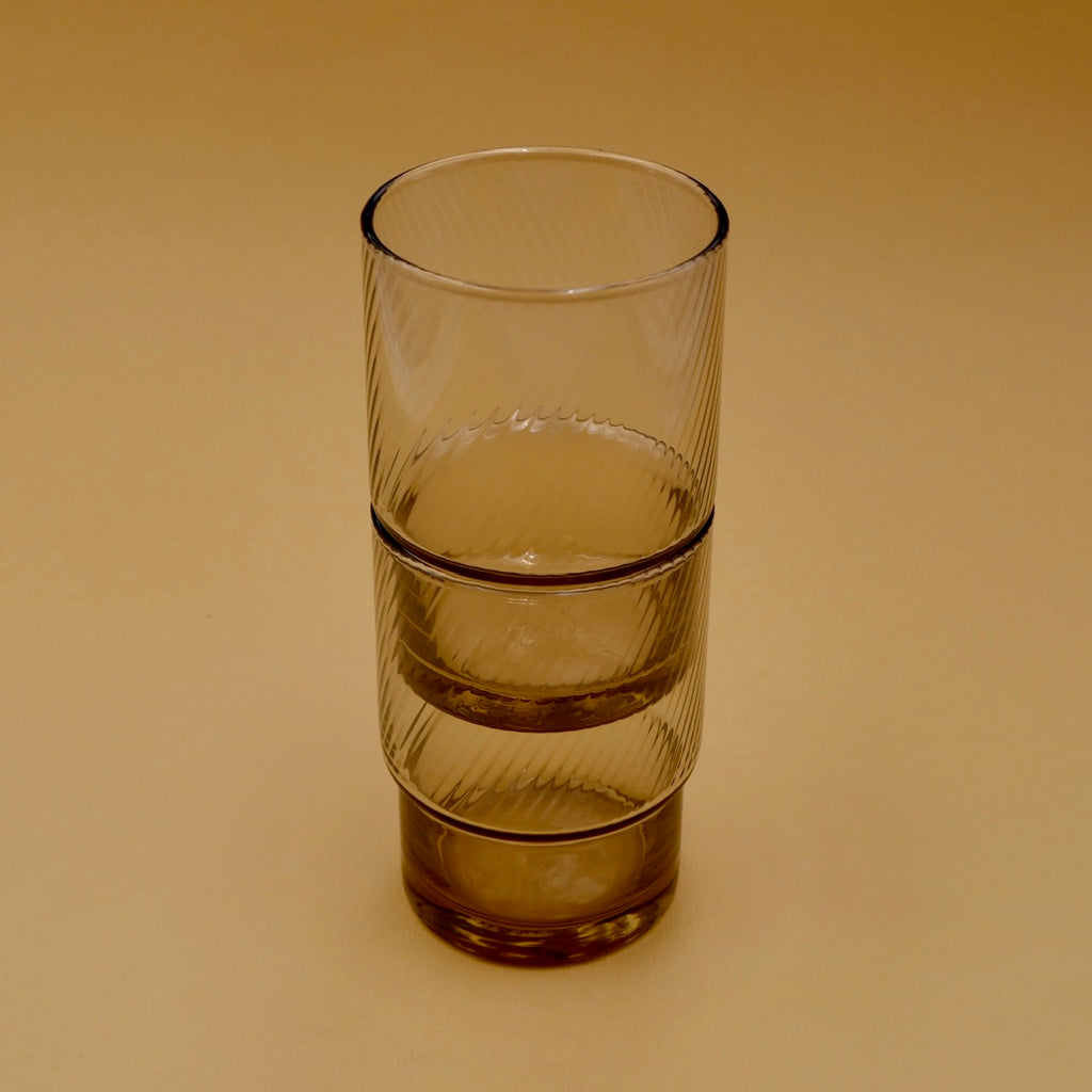 Toyo sasaki verres empilables japonais incassables fumés