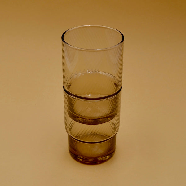 Toyo sasaki verres empilables japonais incassables fumés