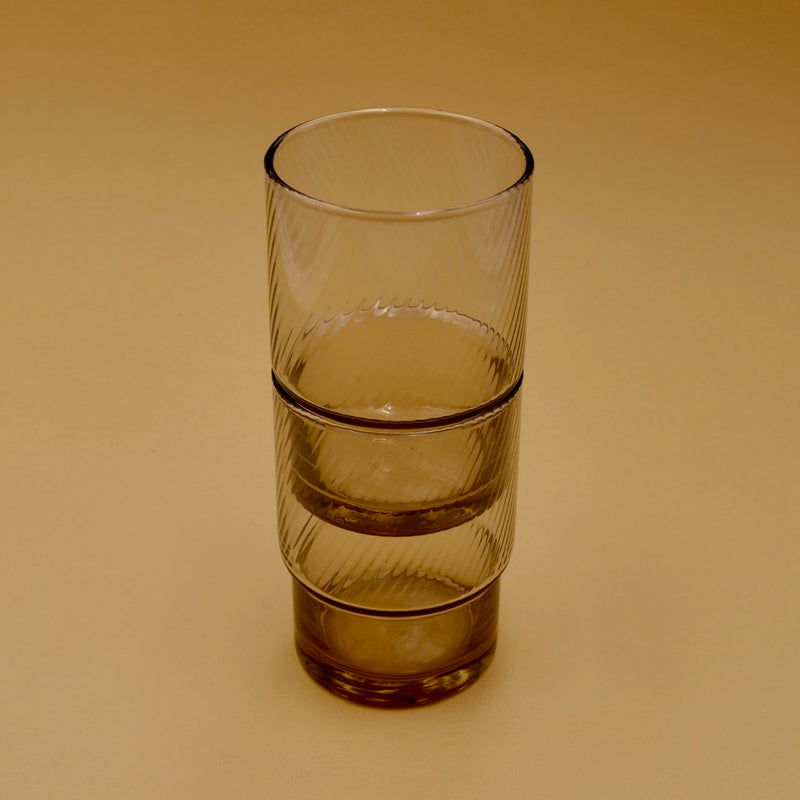 Toyo sasaki verres empilables japonais incassables fumés