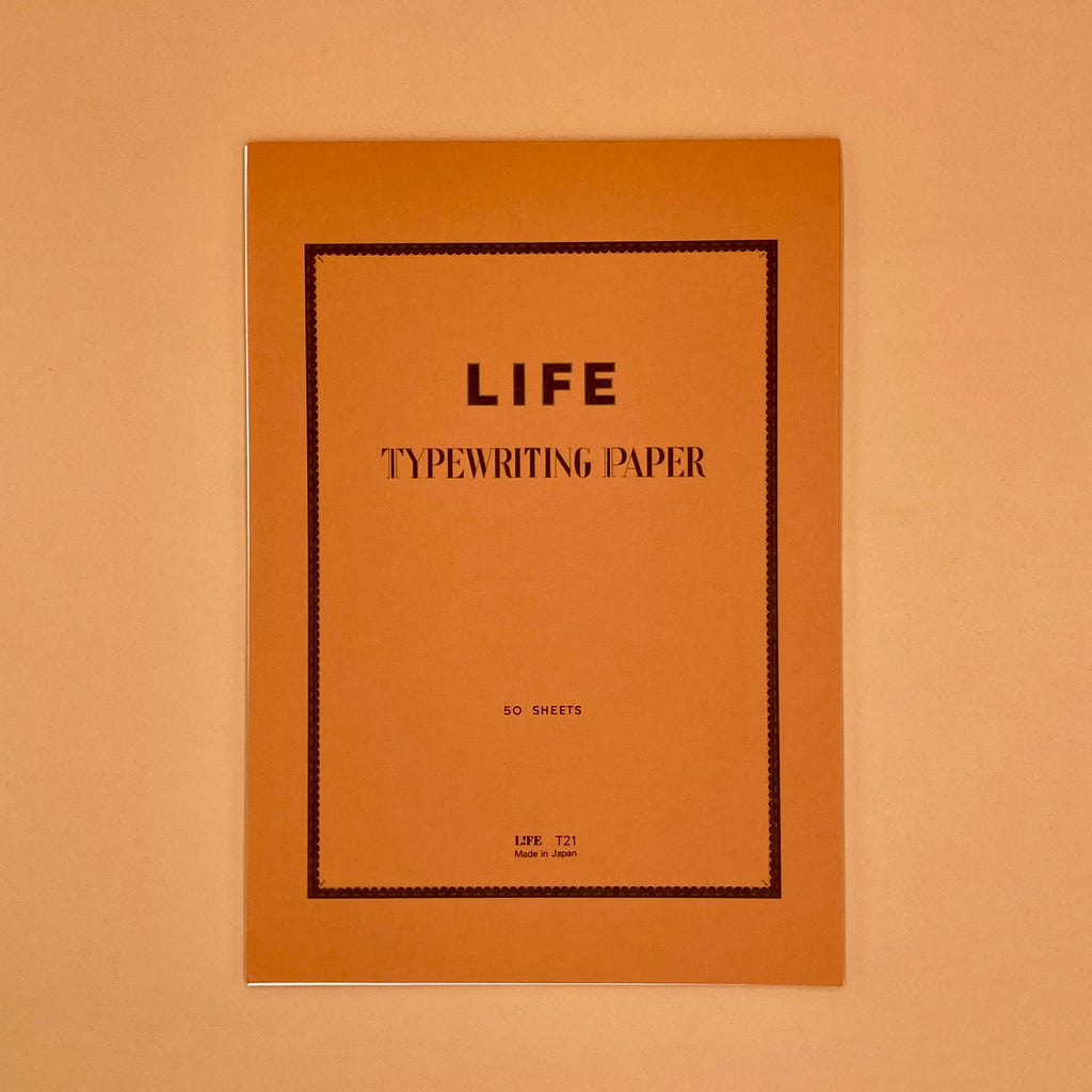 carnet papier bloc note A4 LIFE JAPON
