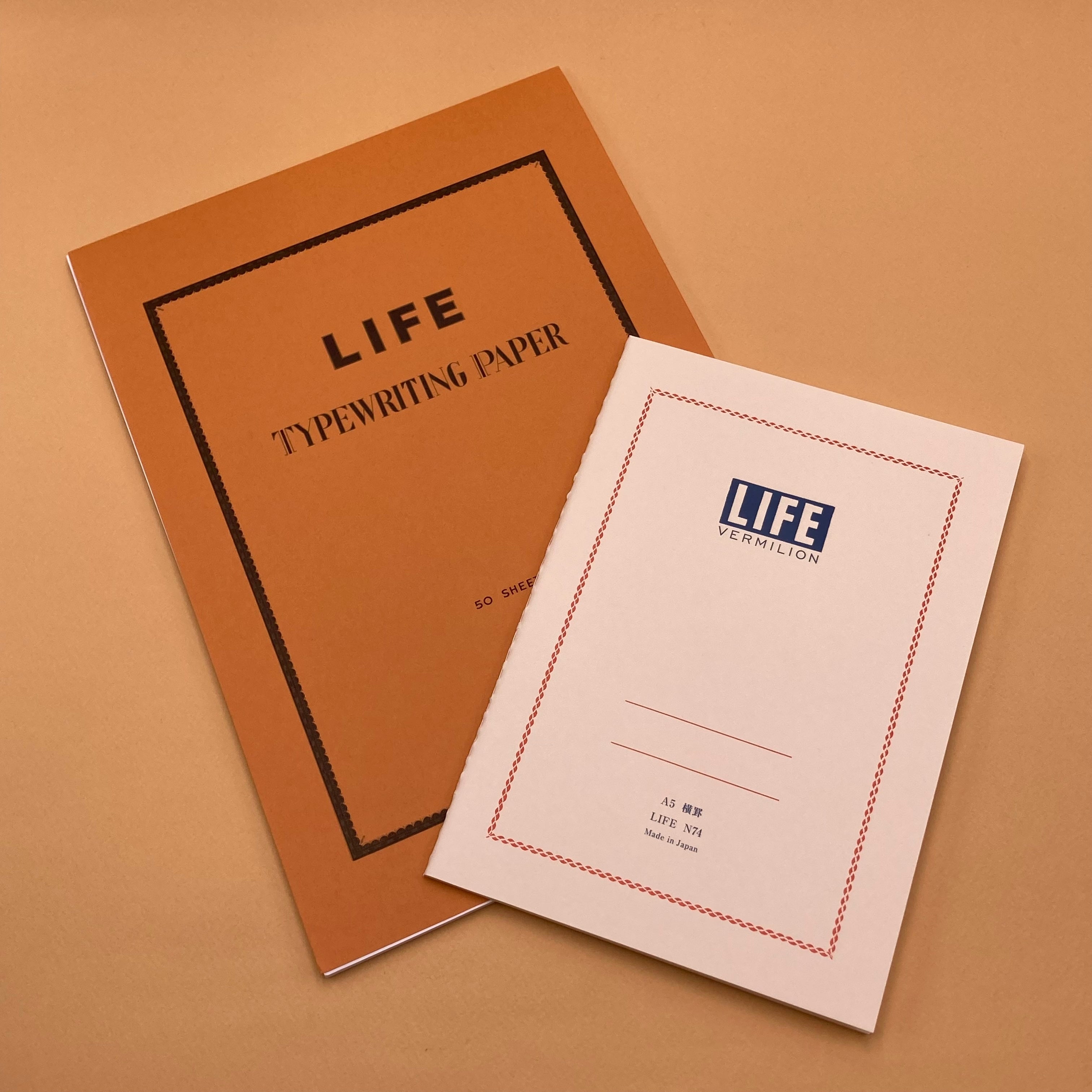 carnet papier bloc note A4 LIFE JAPON