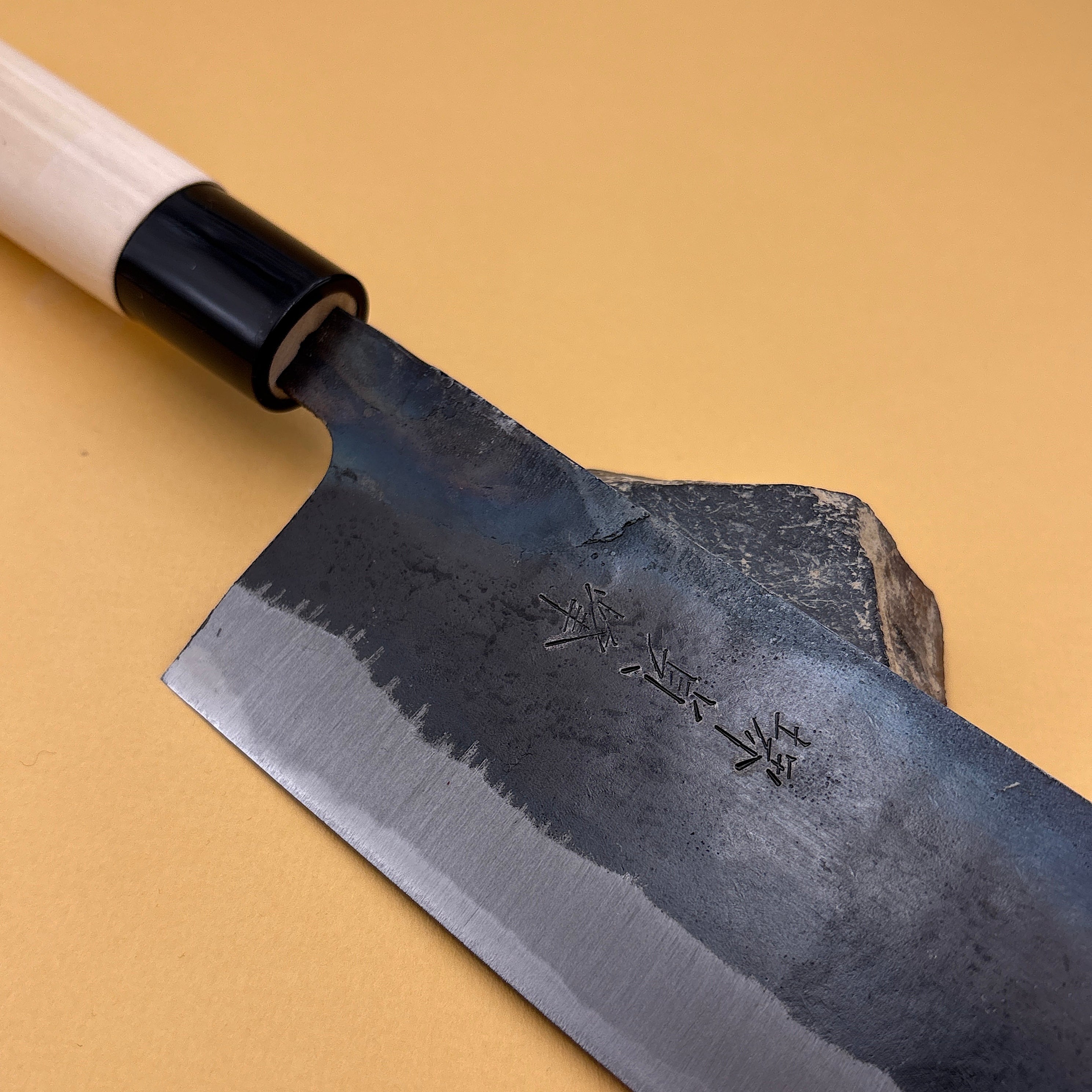 couteau japonais nakiri carbone