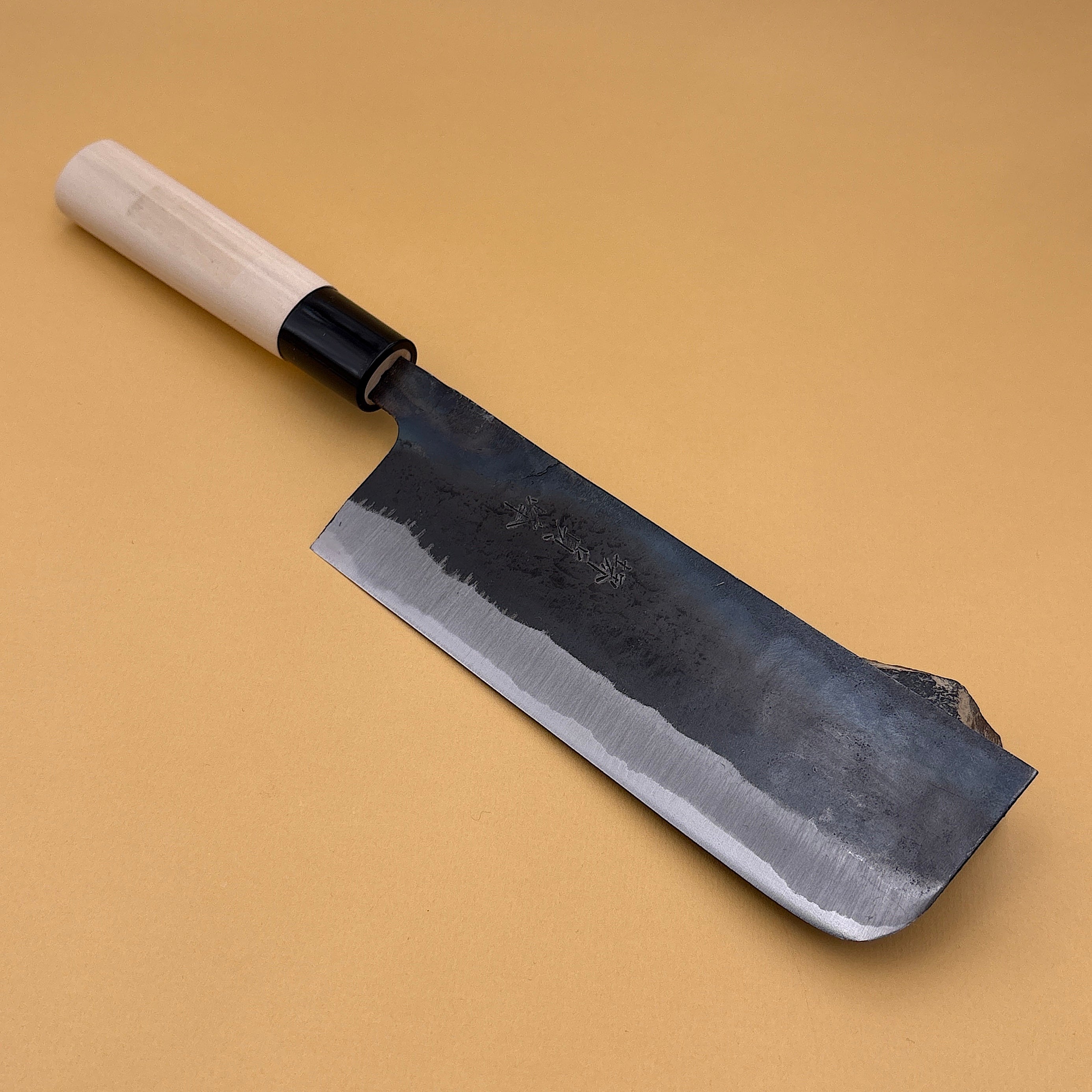 couteau japonais nakiri carbone