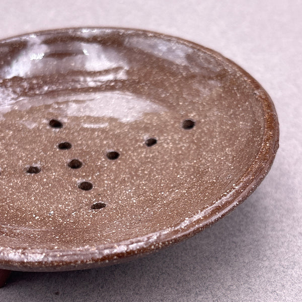 porte savon grès artisanal poterie france