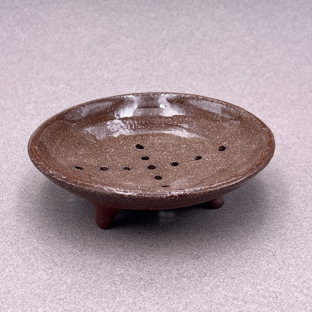 porte savon grès artisanal poterie france