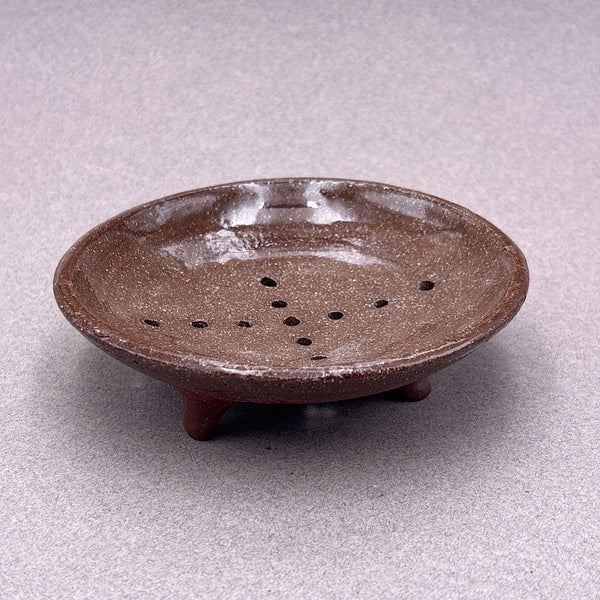 porte savon grès artisanal poterie france