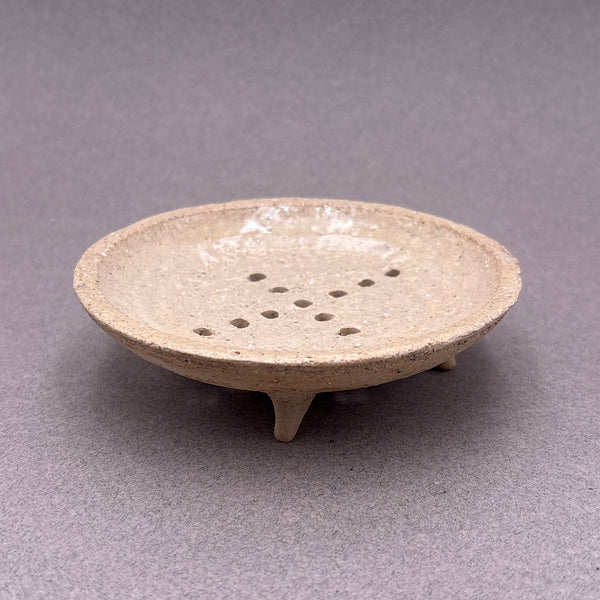 porte savon grès artisanal poterie france