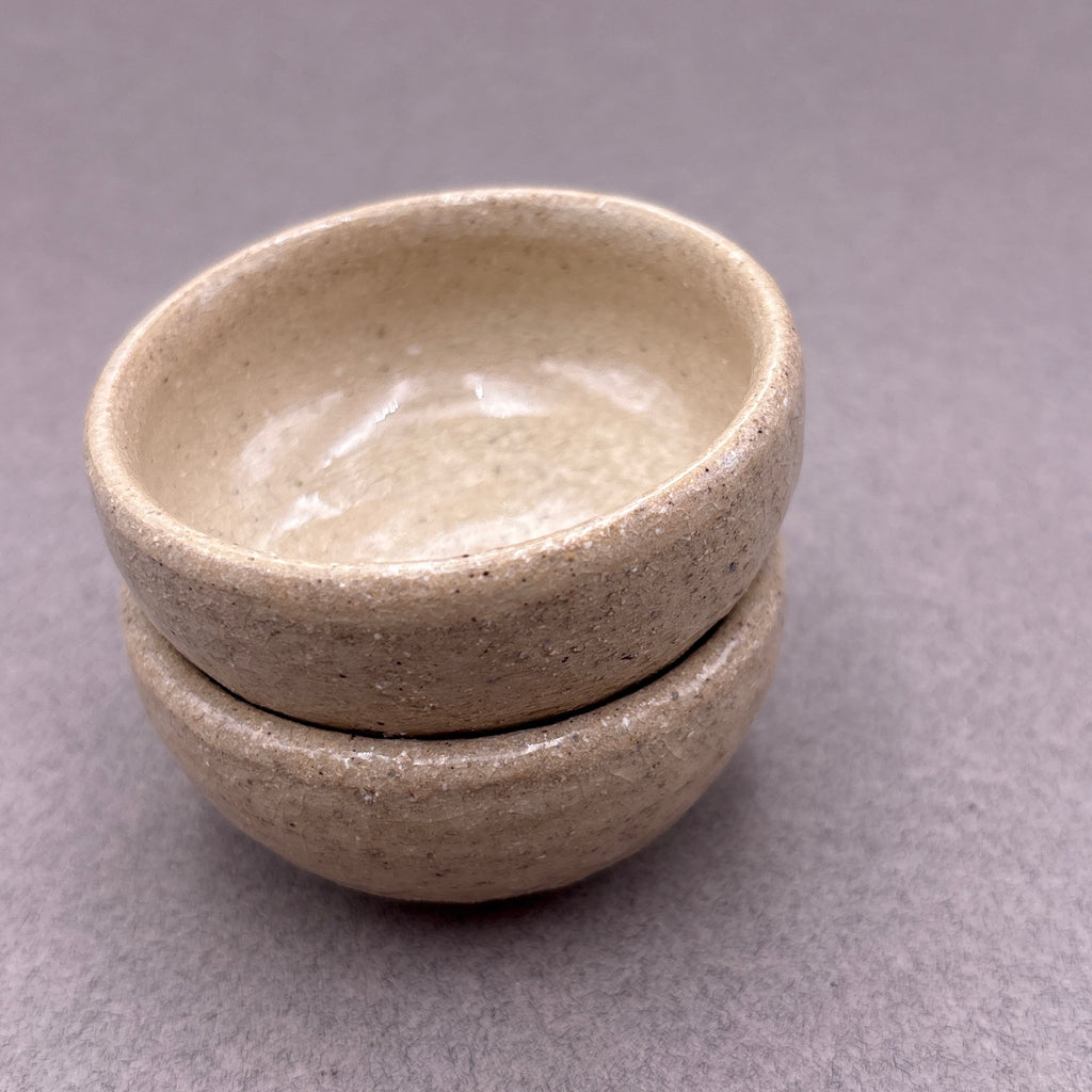 mini coupelle ceramique poterie artisanale pour sauces ou sel