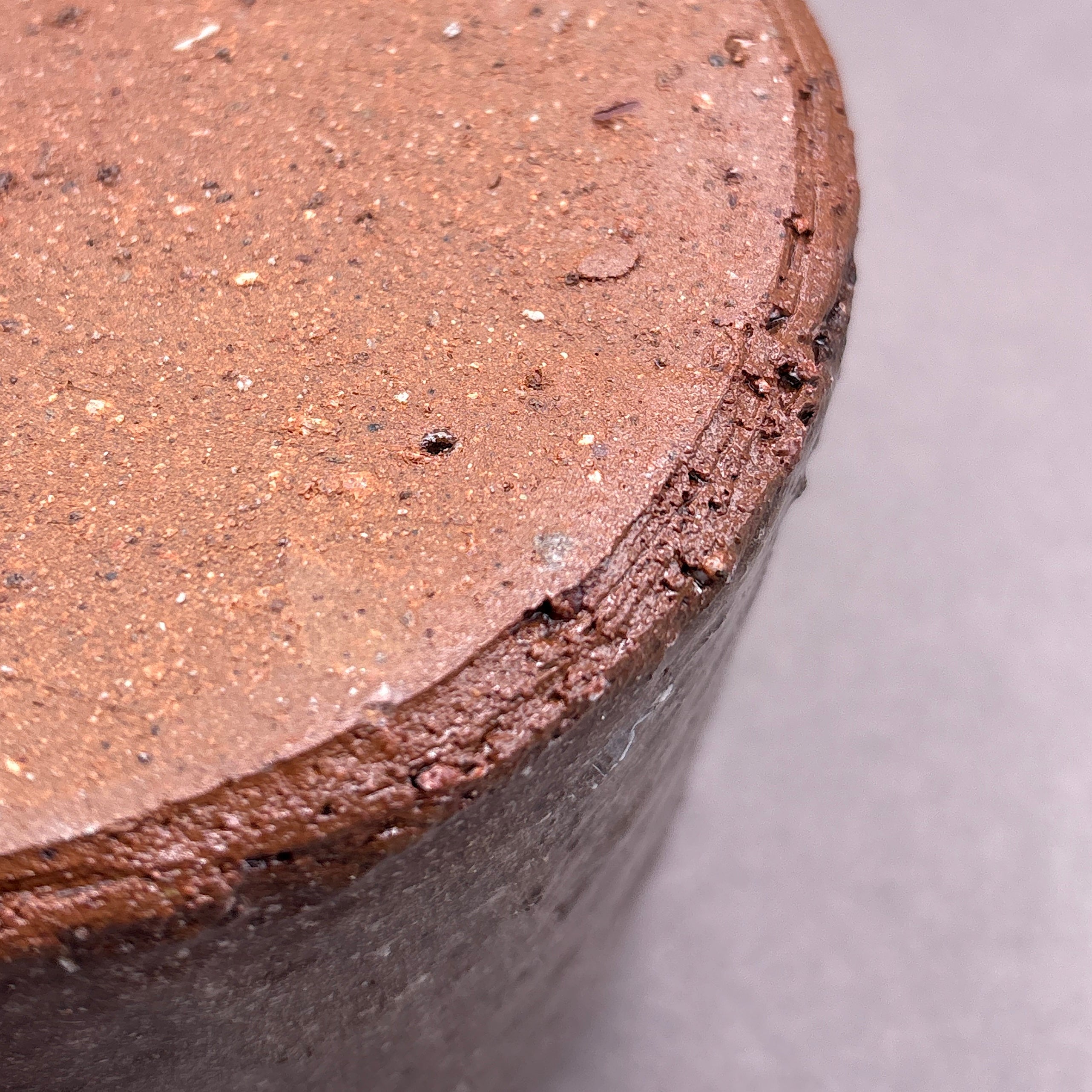 théière grès chamotté brut france artisanale