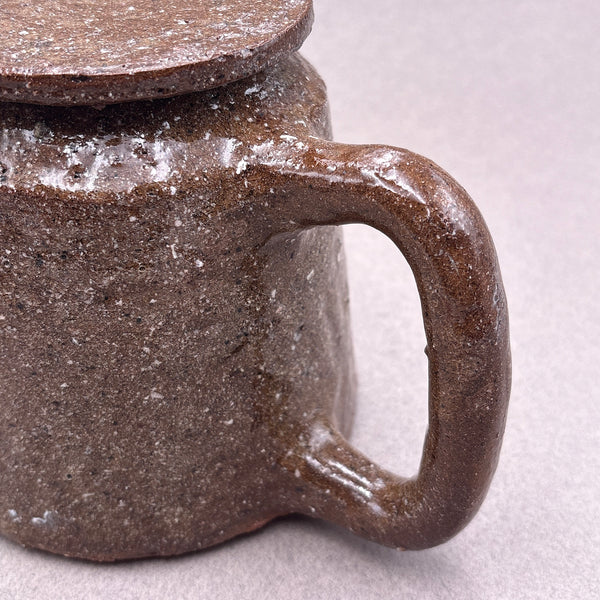 théière grès chamotté brut france artisanale