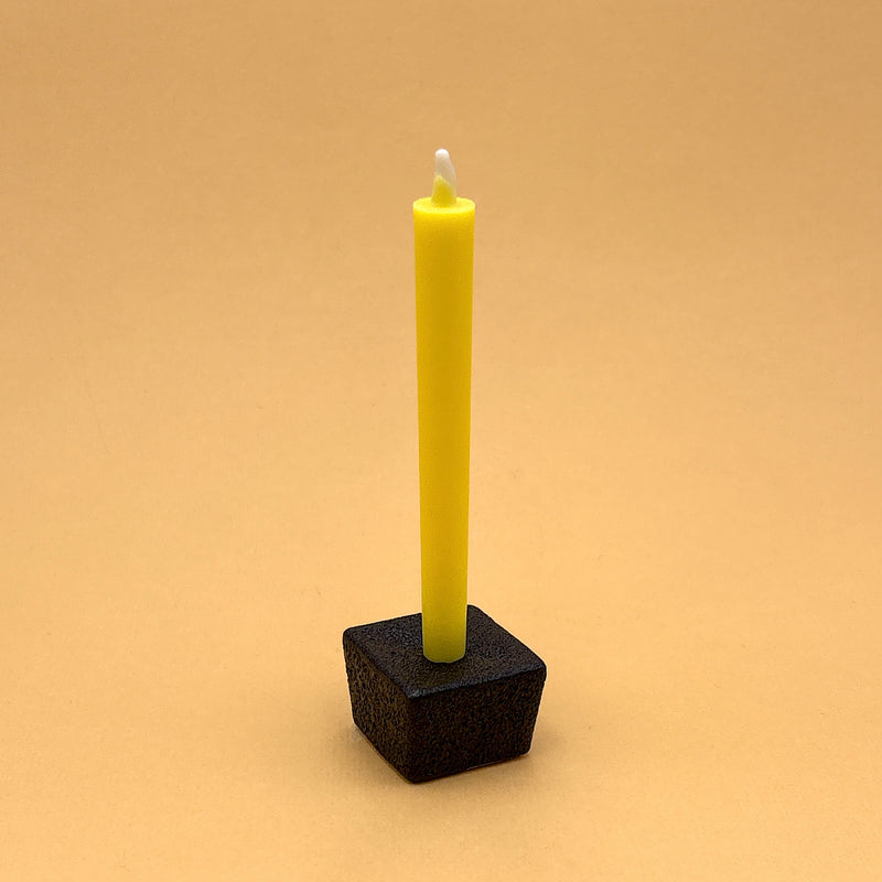 bougeoir ceramique japon cadeau poterie artisanat warosoku bougies riz cire