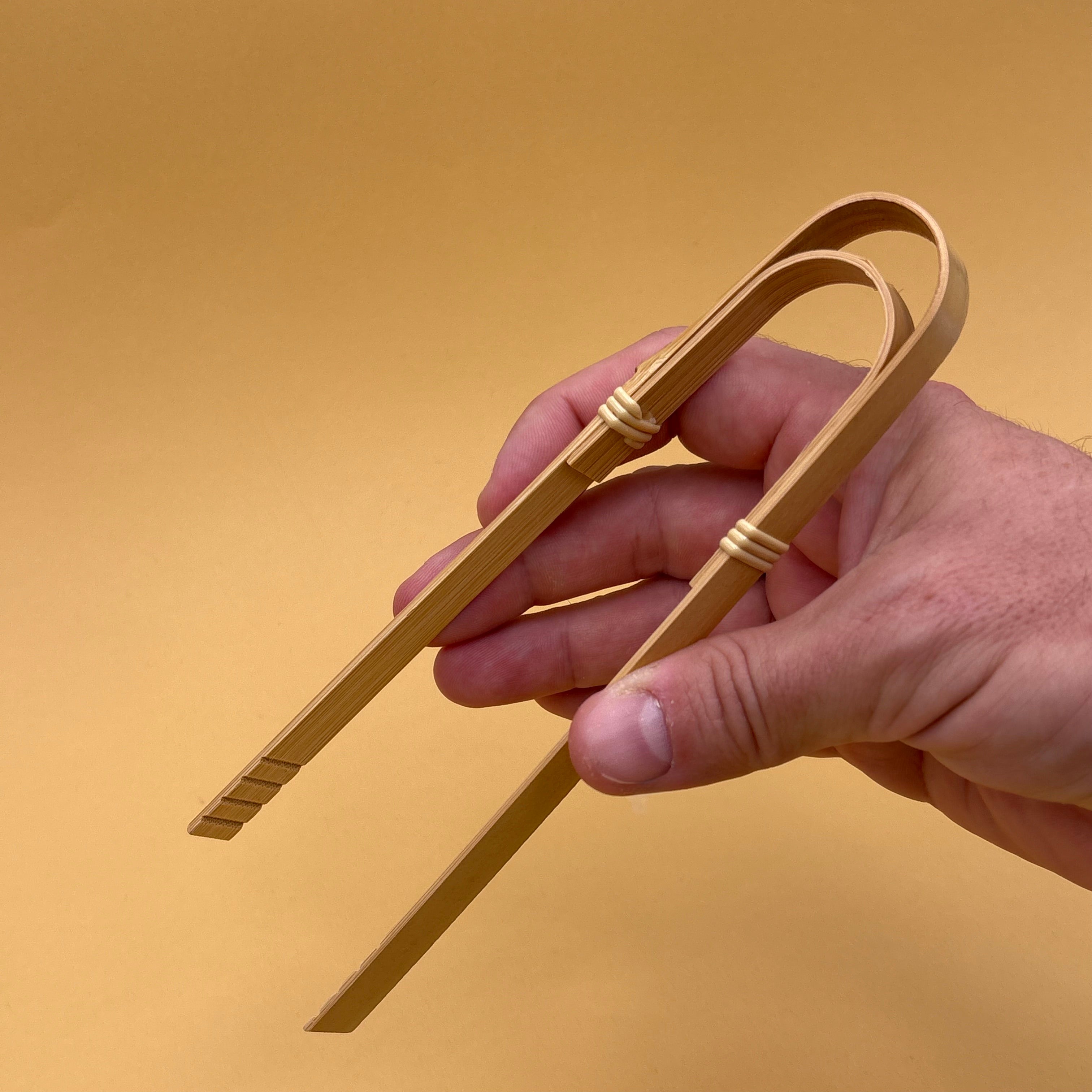 pince de service japonaise en bambou artisanat