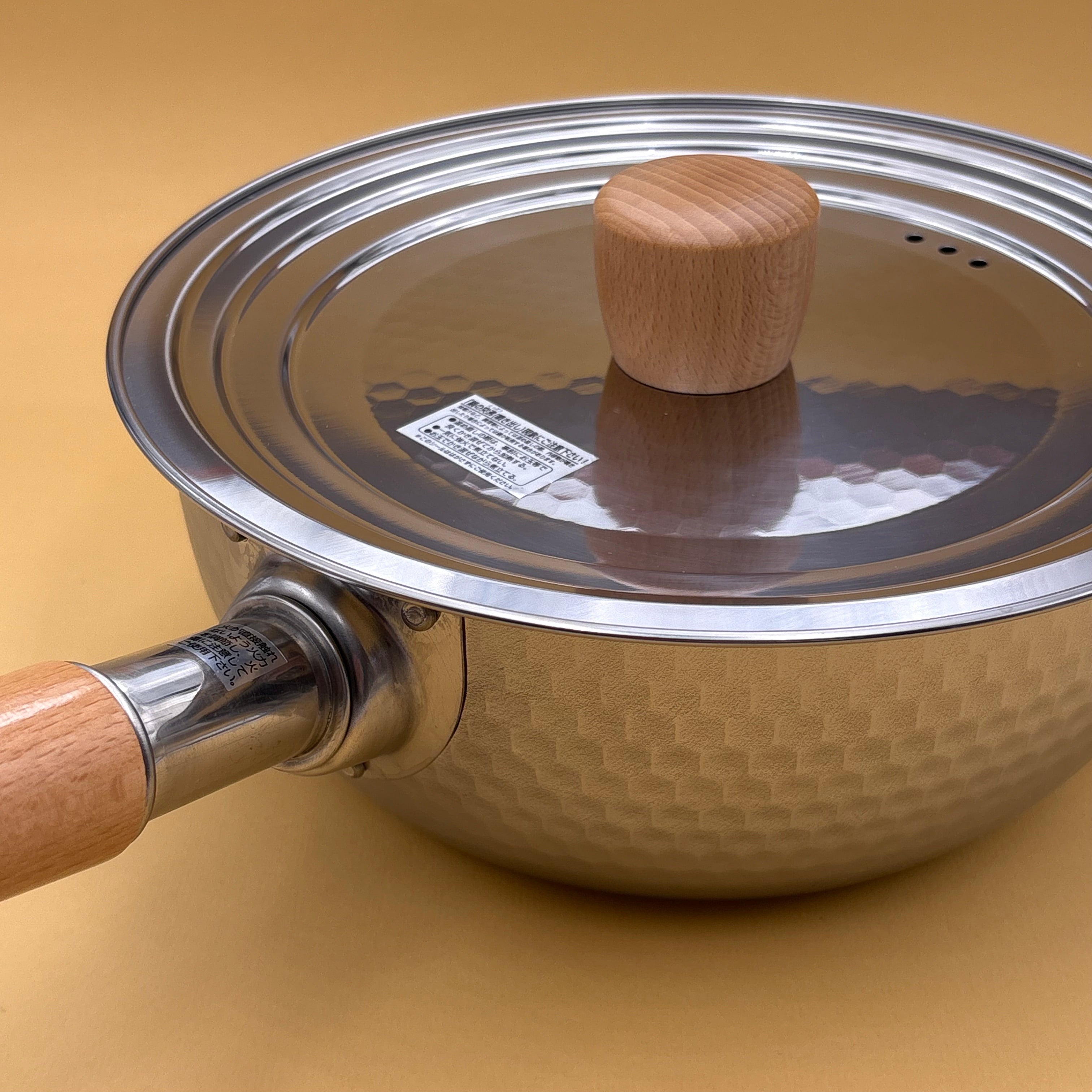 Couvercle inox multi taille yukihira japonais