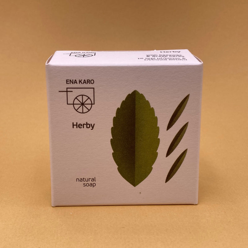 Savon herbes et cire d'abeille "Herby"