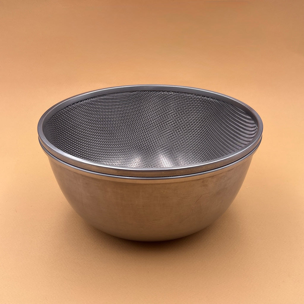 bol et passoire inox japonais