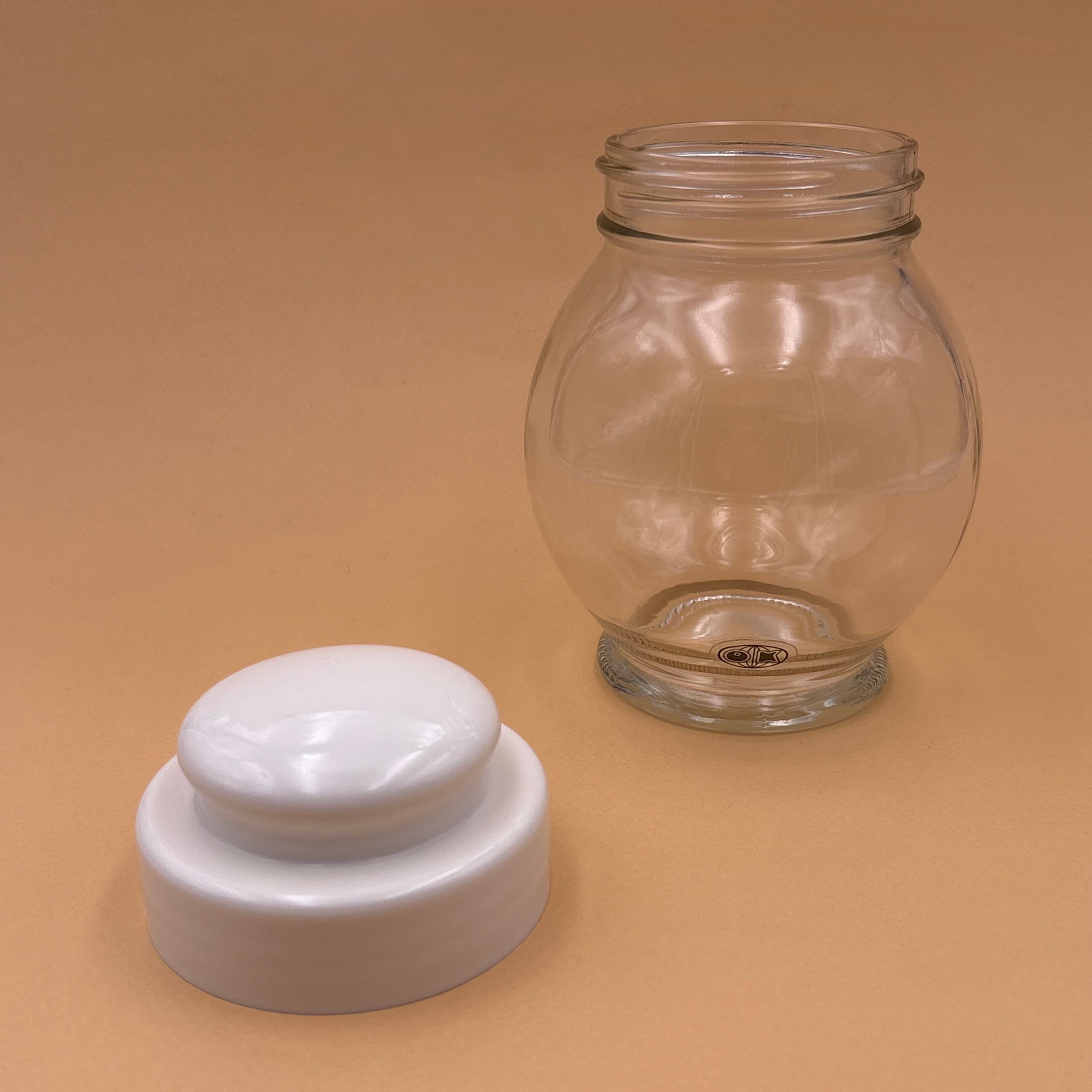 Bocal en verre confiserie OKAWA GLASS JAPON