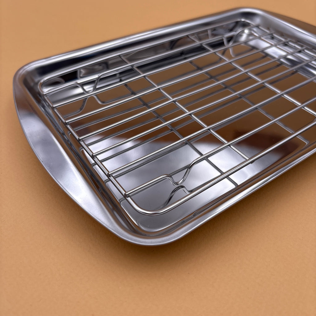 plateau grille inox japon fritures