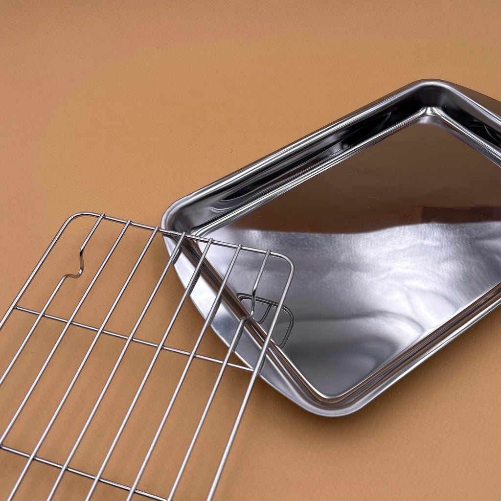 plateau grille inox japon fritures