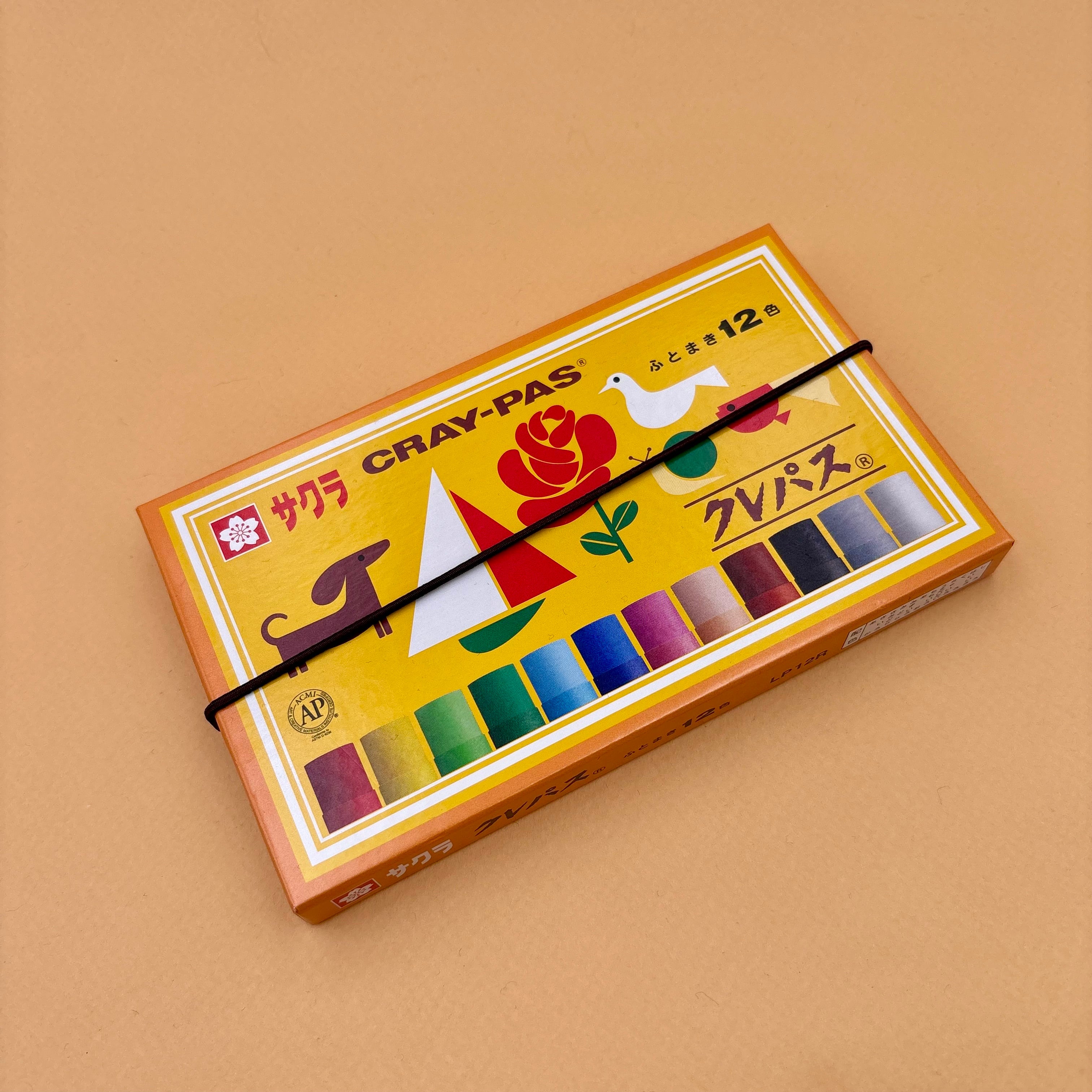 Pastels japonais cray pas huile dessin peinture