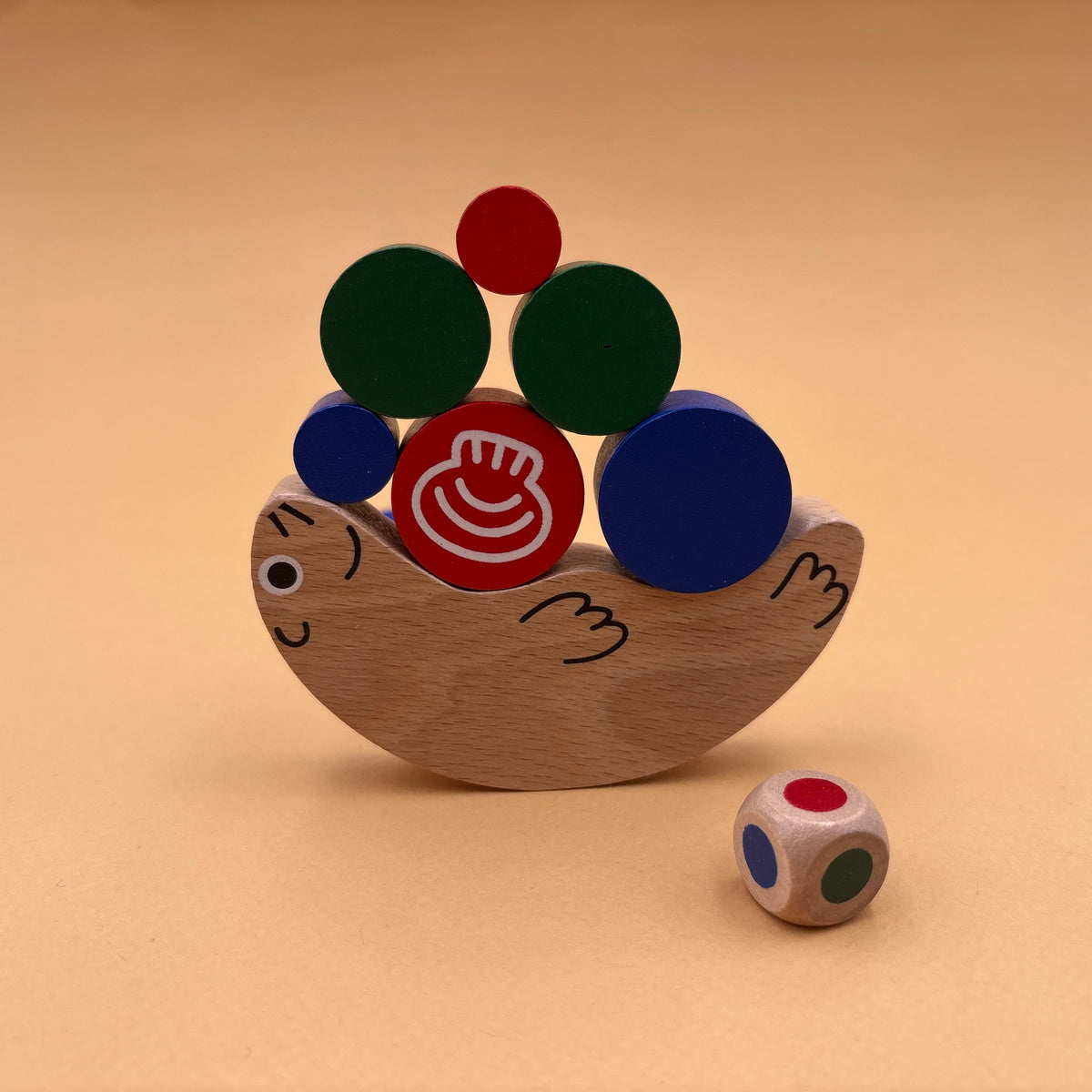 Jeu Japonais en bois "Otarie"