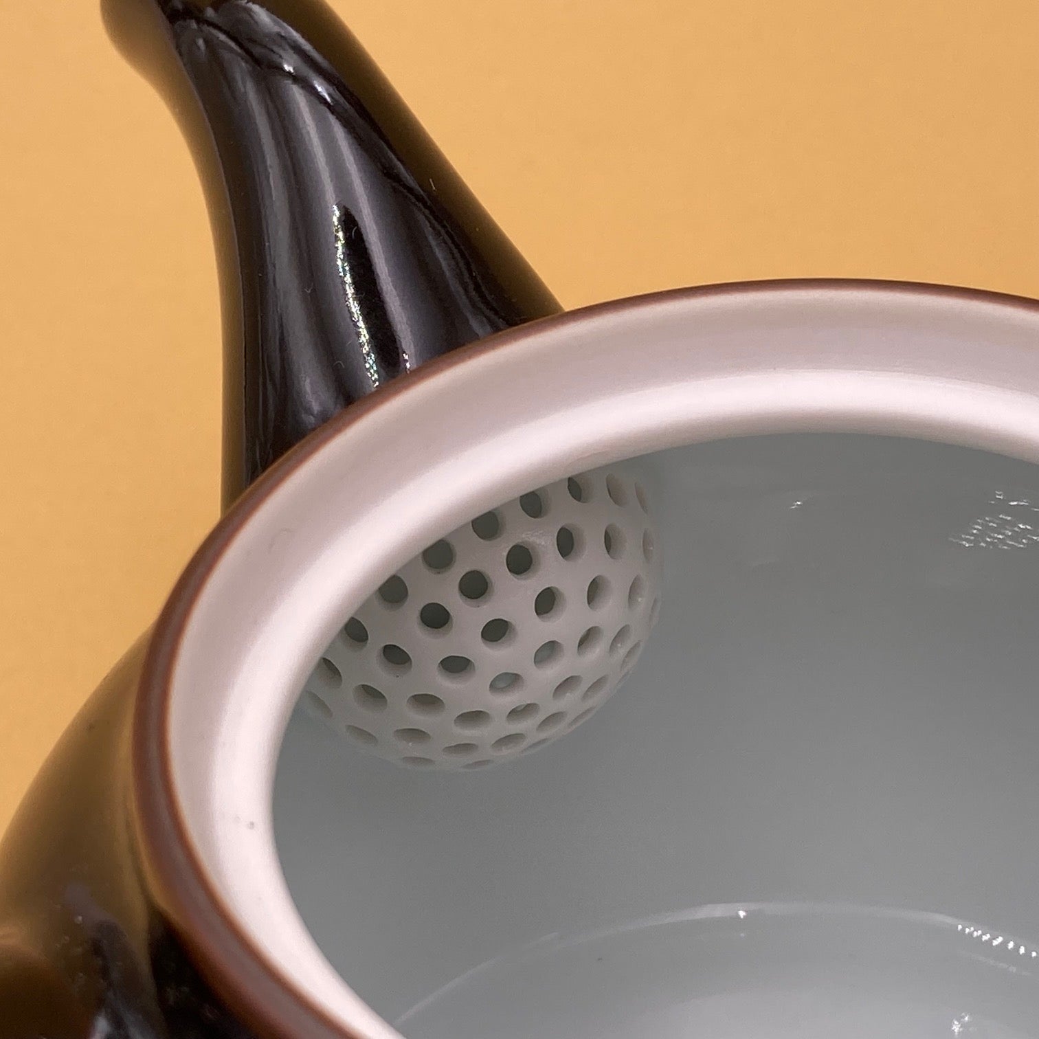 theiere kyusu de hasami hakusan japonaise