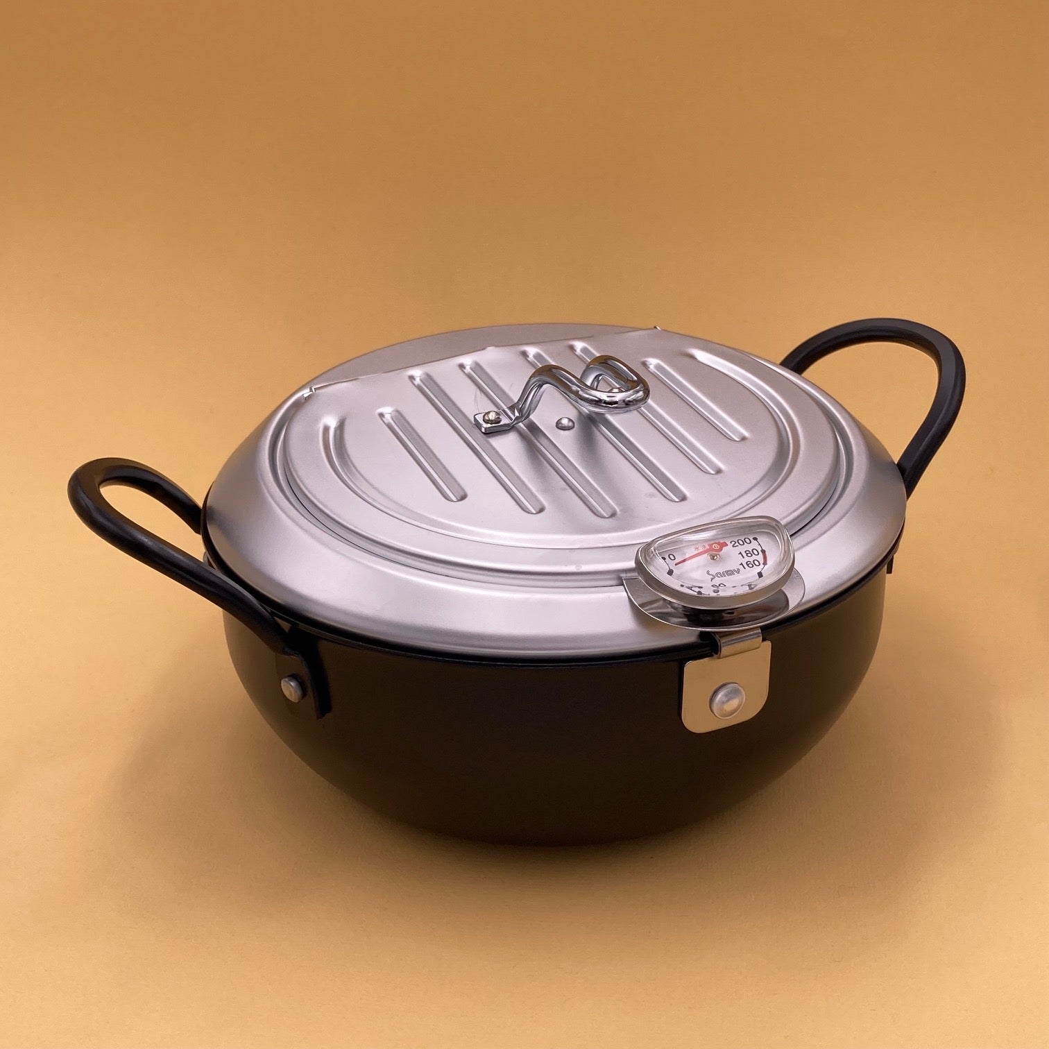 friteuse japonaise compacte tempura couvercle