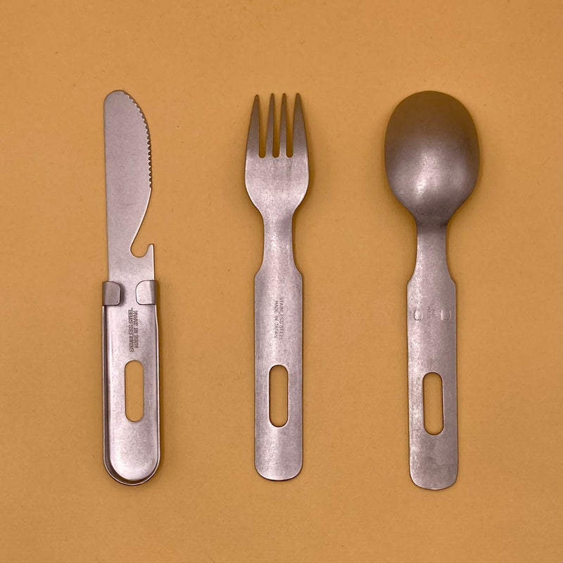 set de couverts nomades acier inox japon bento lunch