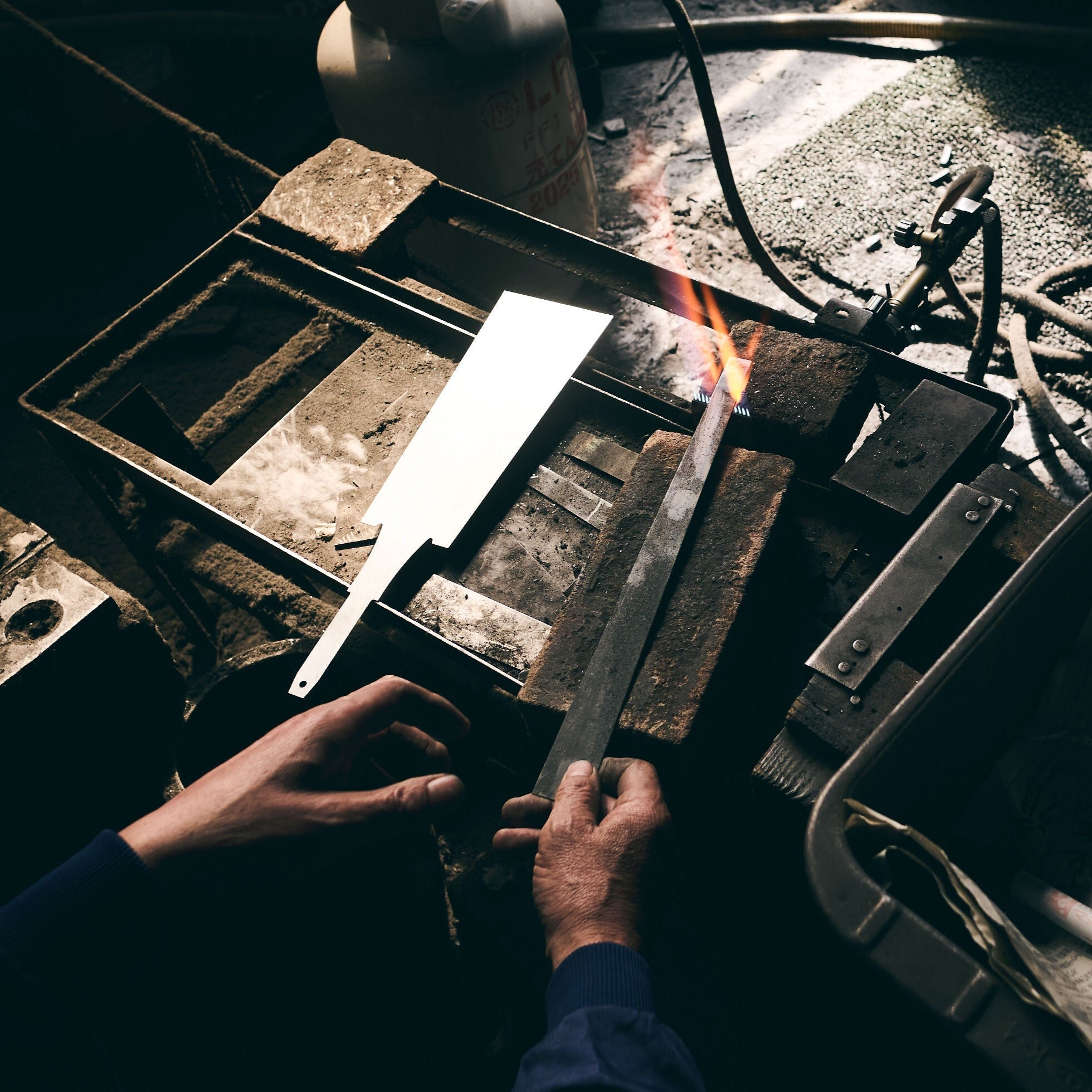 "Moku" folding pruning saw