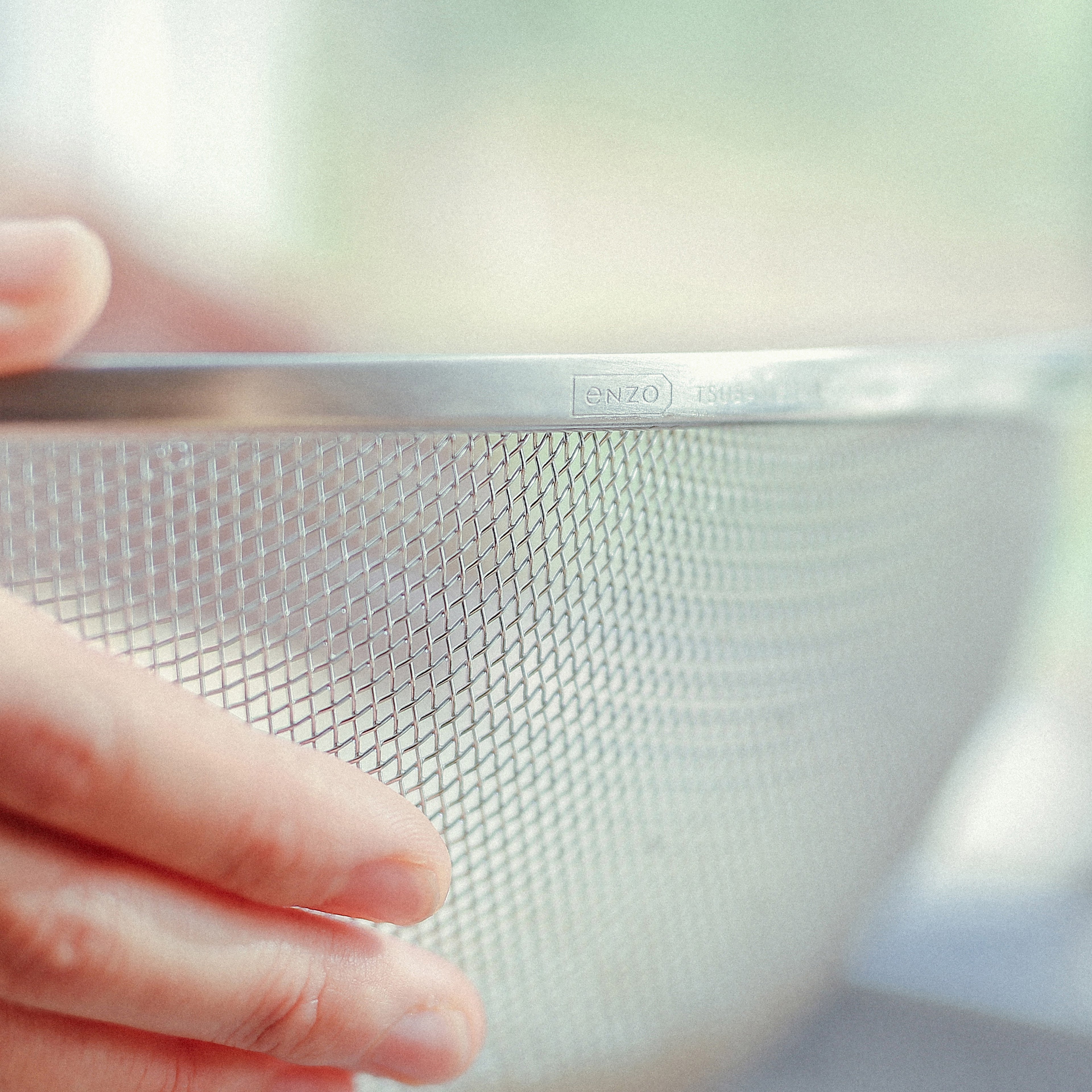 Bol et passoire inox