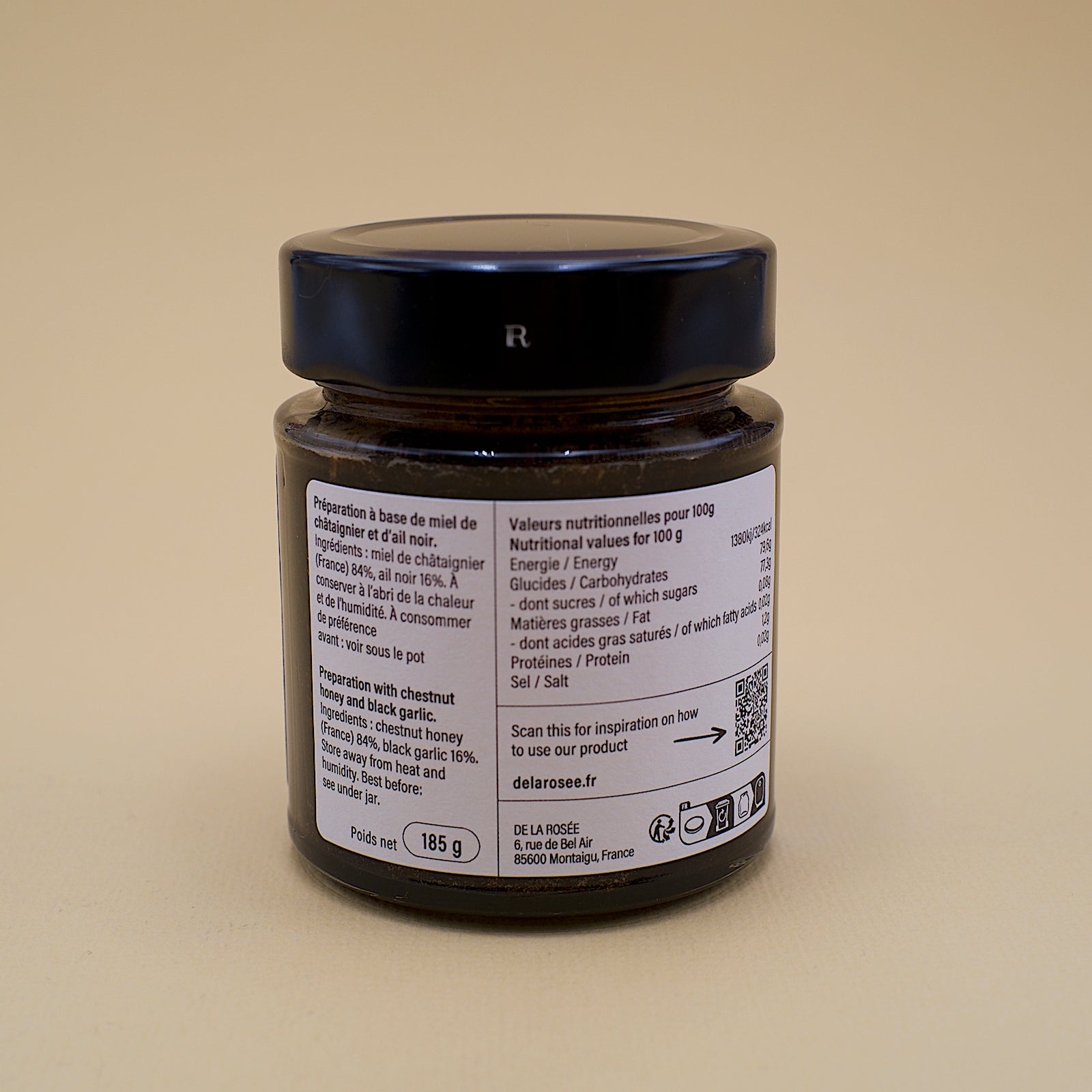 de la rosée ail noir miel