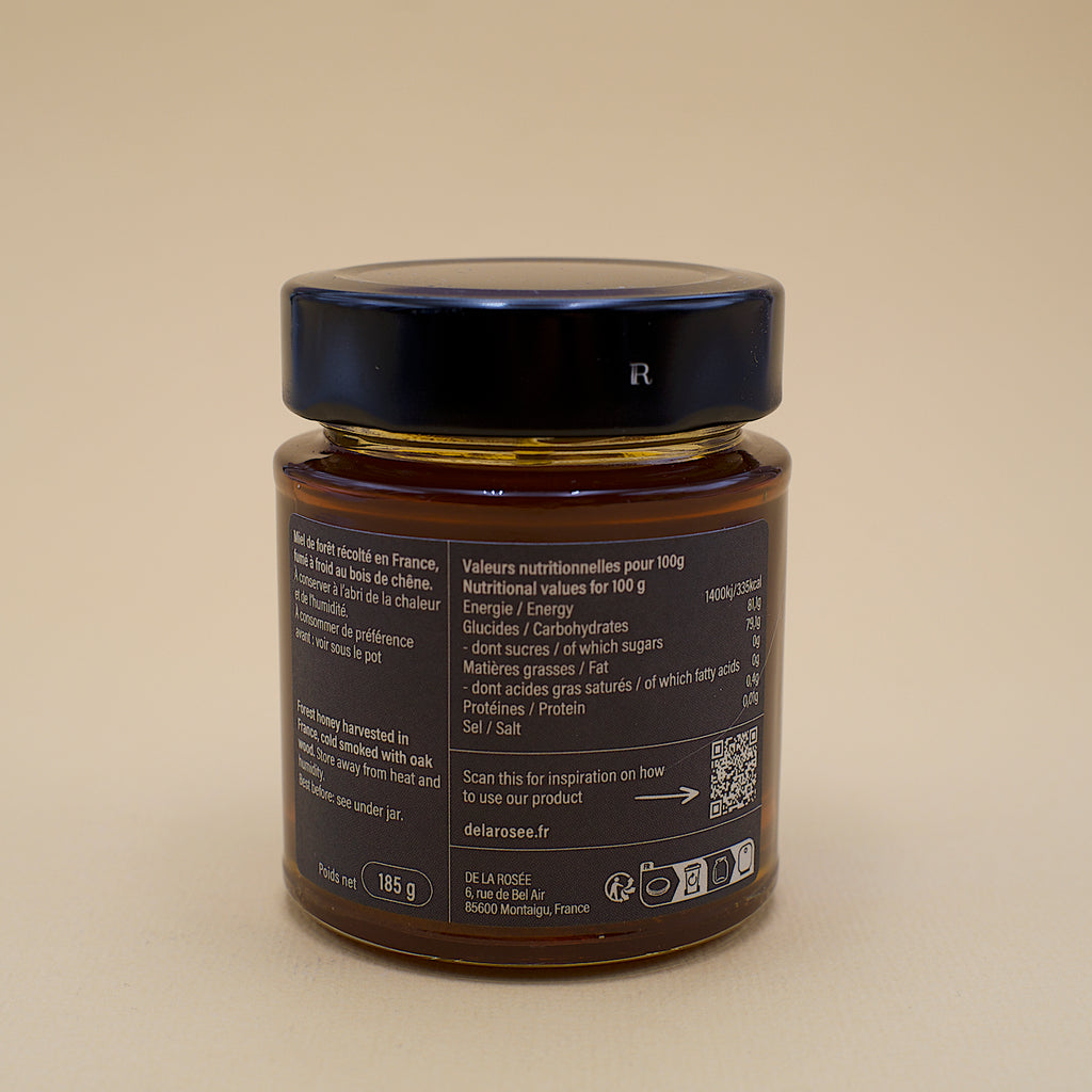 Miel bois de chêne fumé
