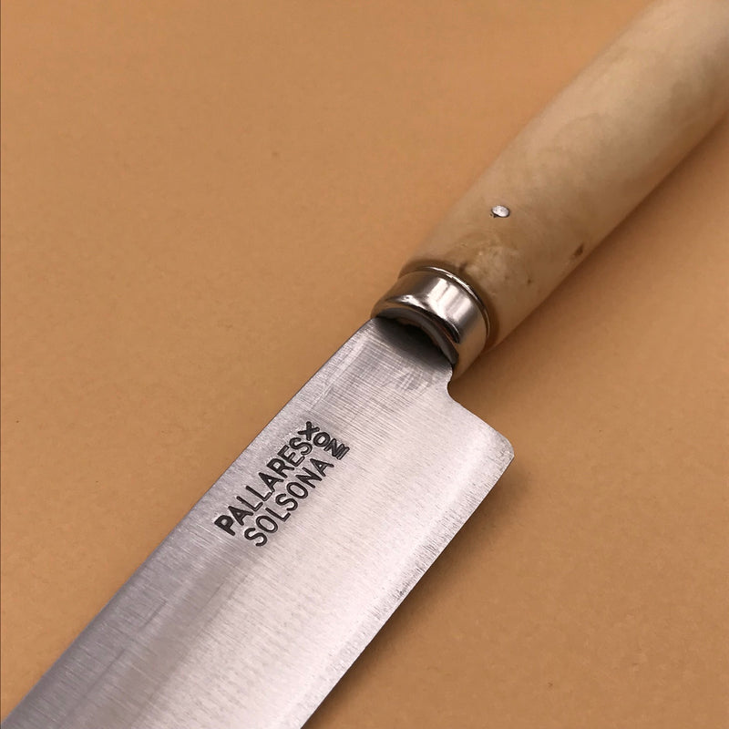 Pallares Solsona Couteaux de cuisine avec manche en buis - Lame en