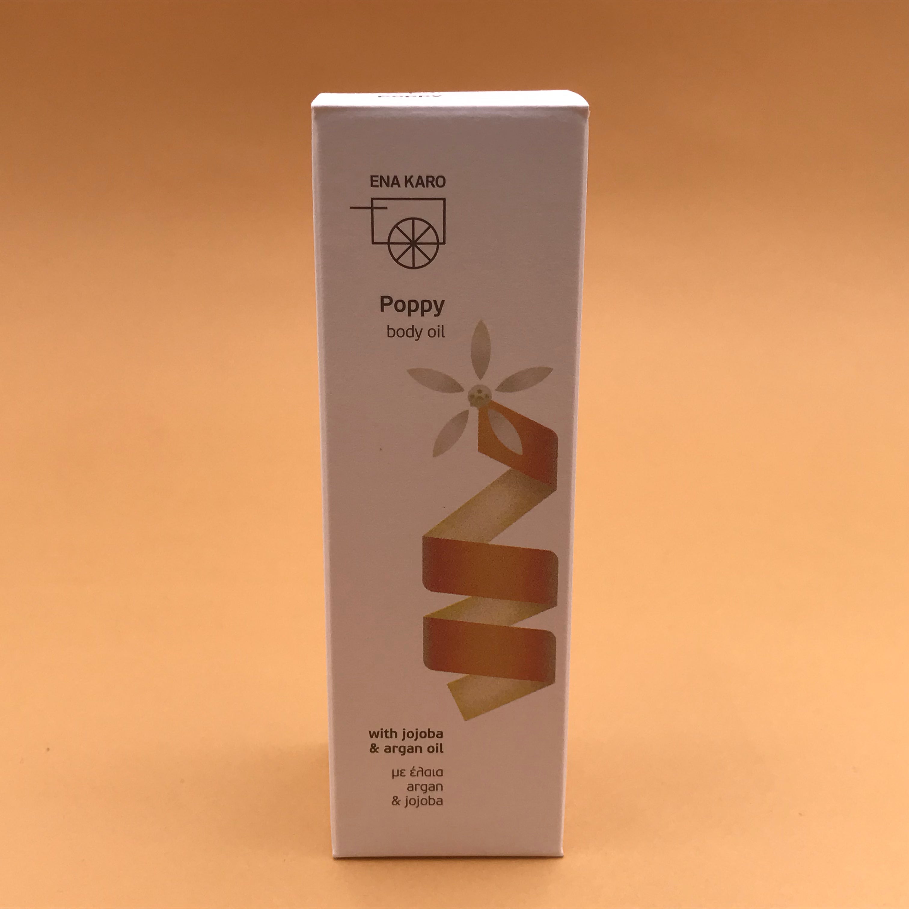 Soothing body oil "Poppy" 