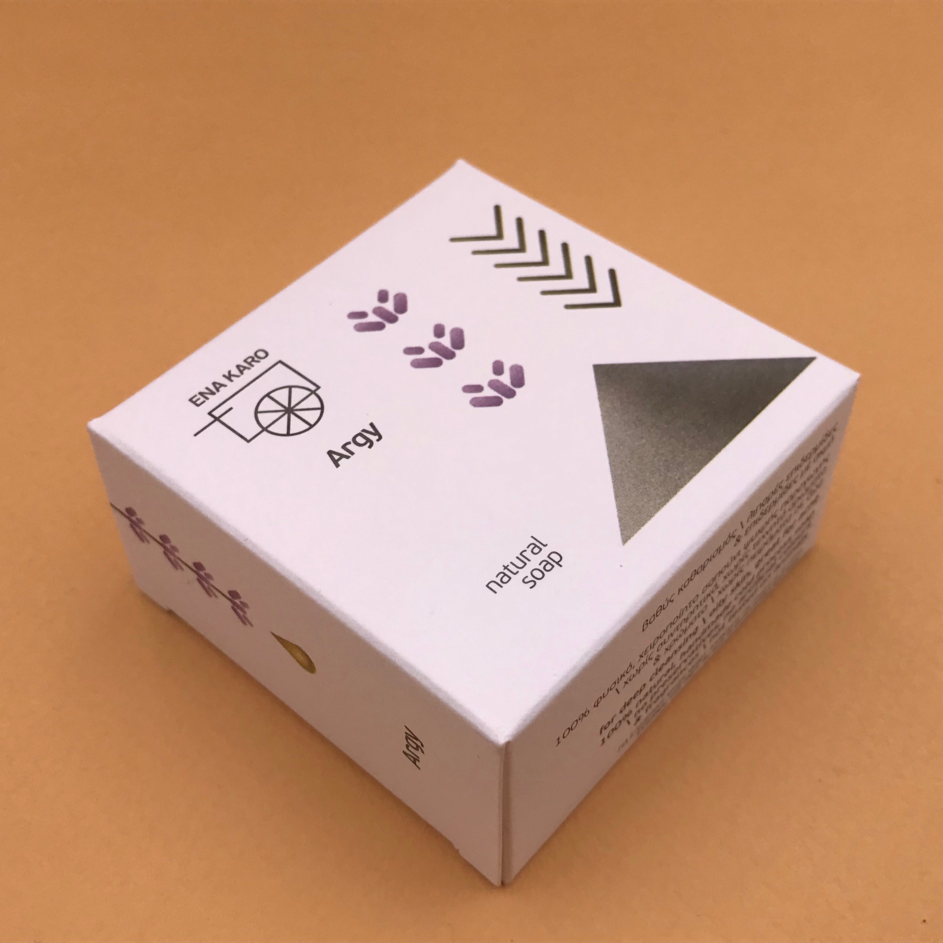 Natural soap for difficult skin "Argy"
