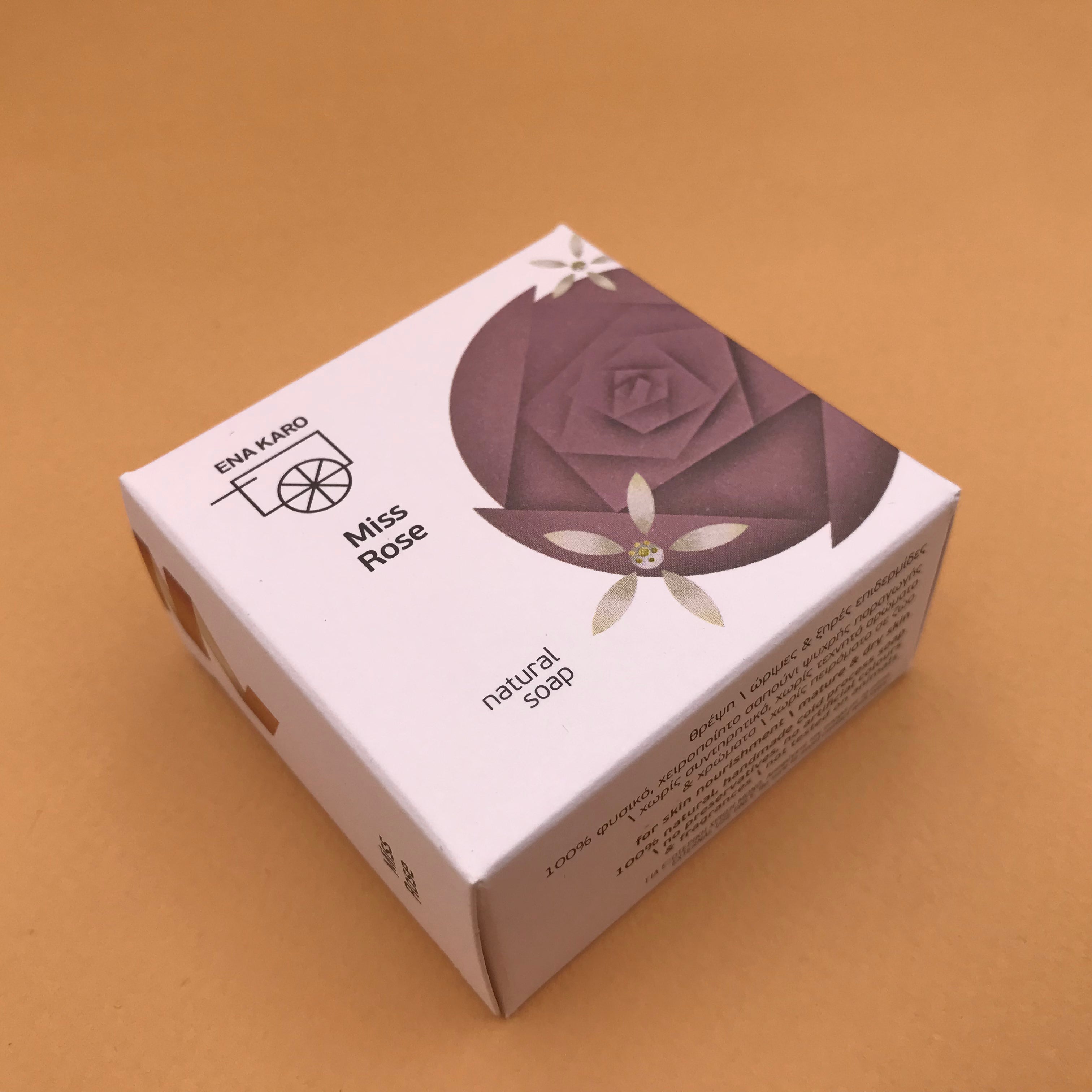 Natural radiance soap "Miss Rose"
