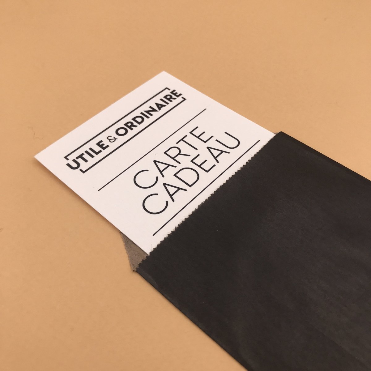 Carte cadeau - UTILE & ORDINAIRE