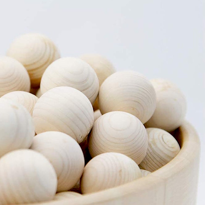 Bolas de ciprés japonés