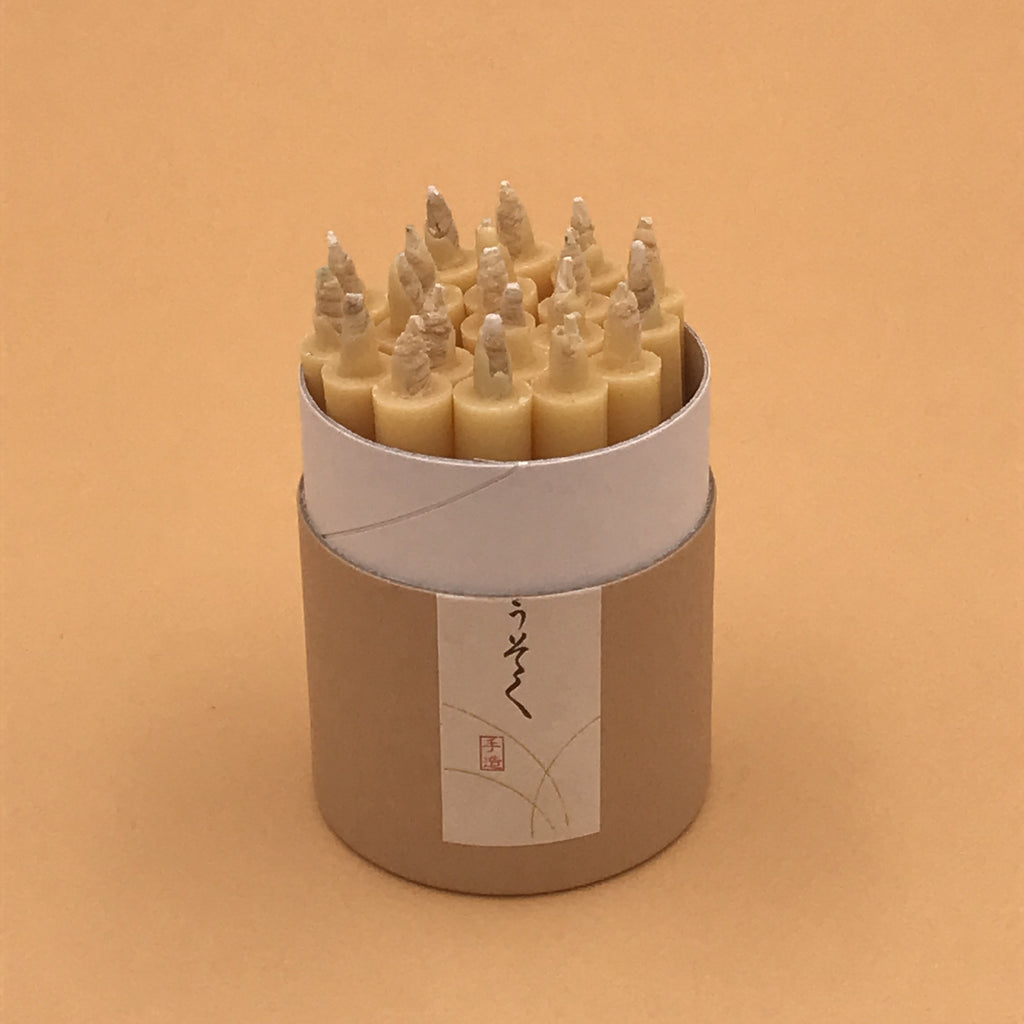 Pack 20 bougies japonaises - UTILE & ORDINAIRE