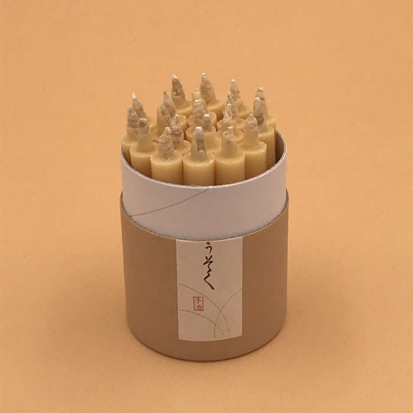 Pack 20 bougies japonaises - UTILE & ORDINAIRE
